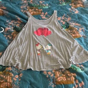Disney Donald duck tank sz large
